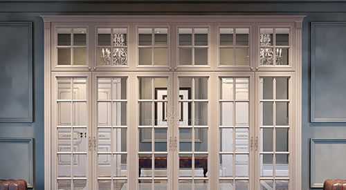 Образец мебели в МДФ эмали