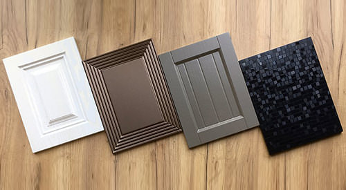 Образцы фасадов в МДФ пленке