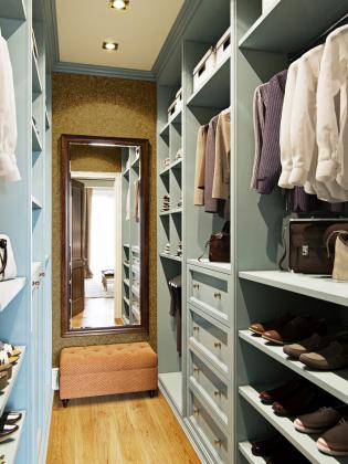 Классическая гардеробная Монтьери