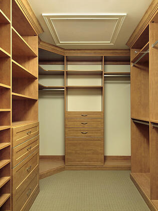 Классическая гардеробная Лурье